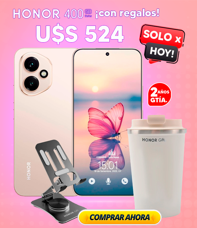 ¡Último día de Oferta Honor 400!