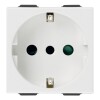 MODULO TOMA SCHUKO 2x16A+T BLANCO NEVE UP MODULO TOMA SCHUKO 2x16A+T BLANCO NEVE UP