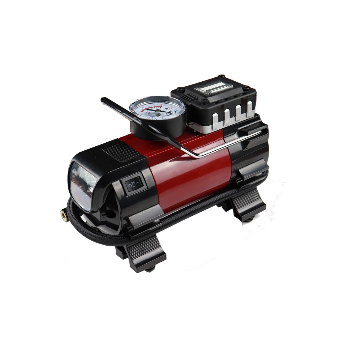 Compresor 12v Vehiculos C/luz Led Gdx