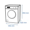 Secarropas Sev 10 Bc Dark Inox James 10kg Secarropas Sev 10 Bc Dark Inox James 10kg