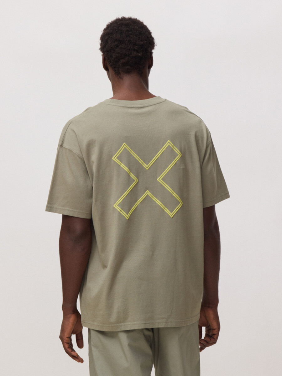 Remera Reef Blue Banana - Olive Green 