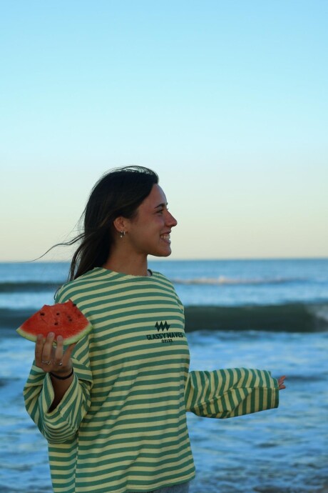 Buzo Reversible Marinero / Verde - Preventa U