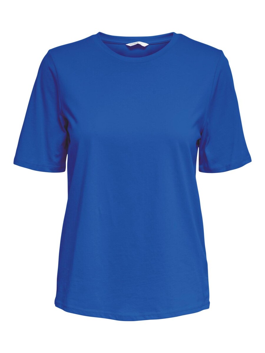 Camiseta New Básica Orgánica - Strong Blue 