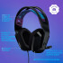 Vincha Gamer Logitech G335 3.5mm Micrófono Cable NEGRO