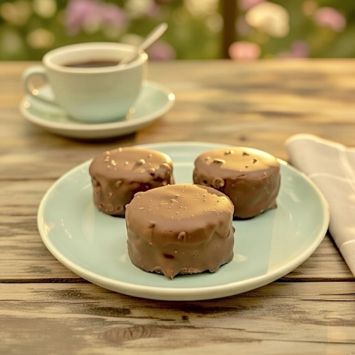 Alfajor de Chocolate con Leche y Almendras 