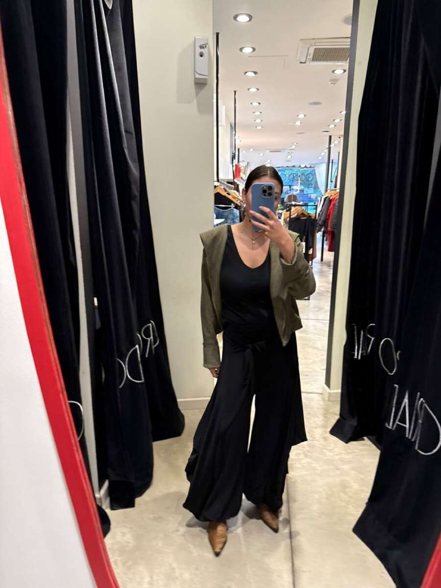 Pantalo Tricoco - NEGRO 