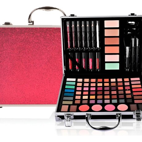 Petaca Maleta De Maquillaje Missyoung 94 Pzas Rosa
