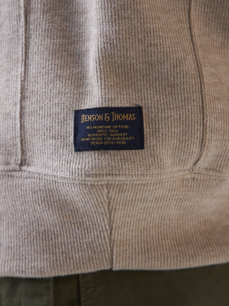 FLEECE BASTIA BEIGE MELANGE