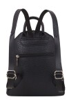 Mochila con bolsillo frontal Negro