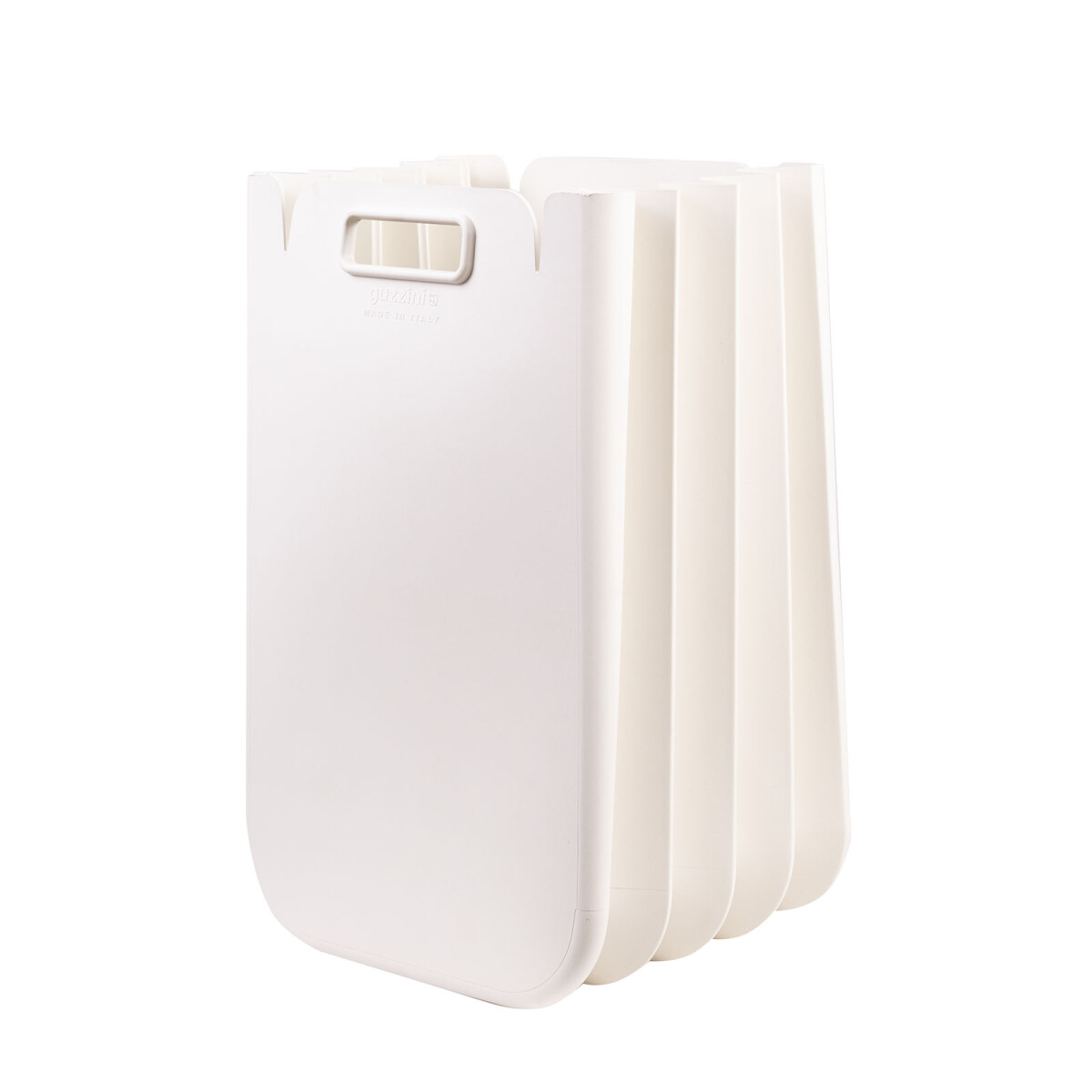 PAPELERA PLEGABLE PARA RECICLAJE - PLASTICO-RECICLADO BLANCO GUZZINI 