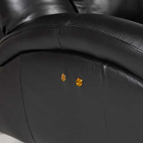 Butaca Cozy (Reclinable eléctrica) - Cuero Básico 450 (Negro)