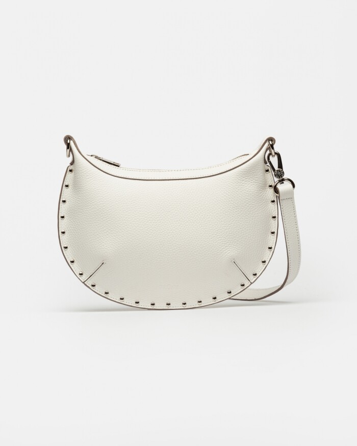Bandolera Luna En Floater Blanco