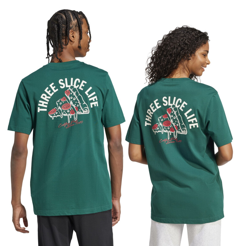 Remera Adidas PIZZA TEE de Hombre - JJ4017 Verde