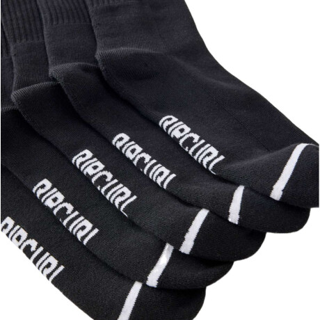 Medias Rip Curl Classic Surf Crew Sock 5-Pk Negro