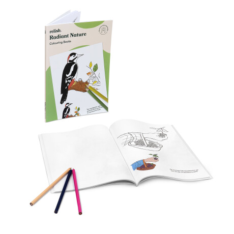 Libro para Colorear Relish Naturaleza Radiante 001