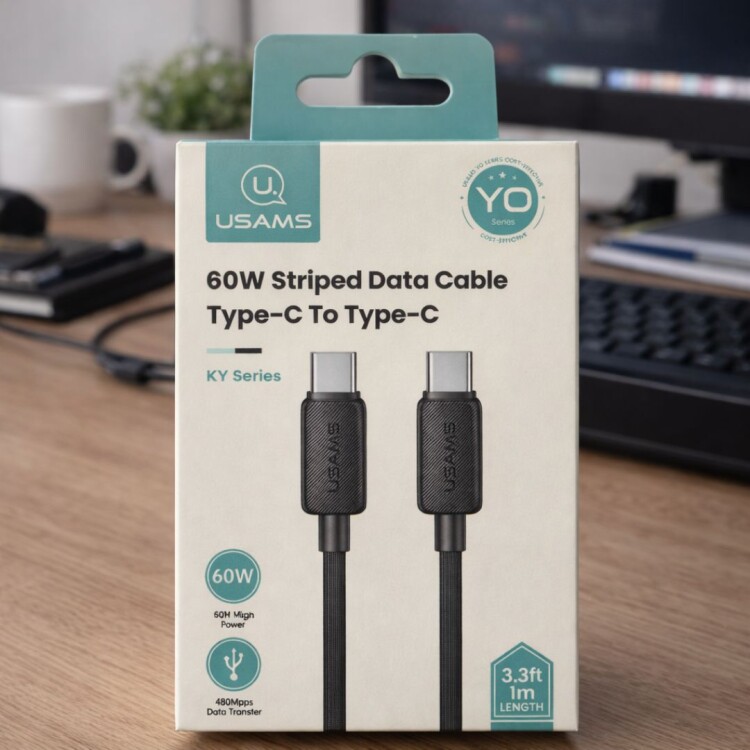 CABLE TIPO-C A TIPO-C USAMS 1M CABLE TIPO-C A TIPO-C USAMS 1M