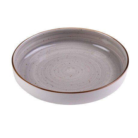 CZT33 PORCELANA VERDE PLATO HONDO 20CM