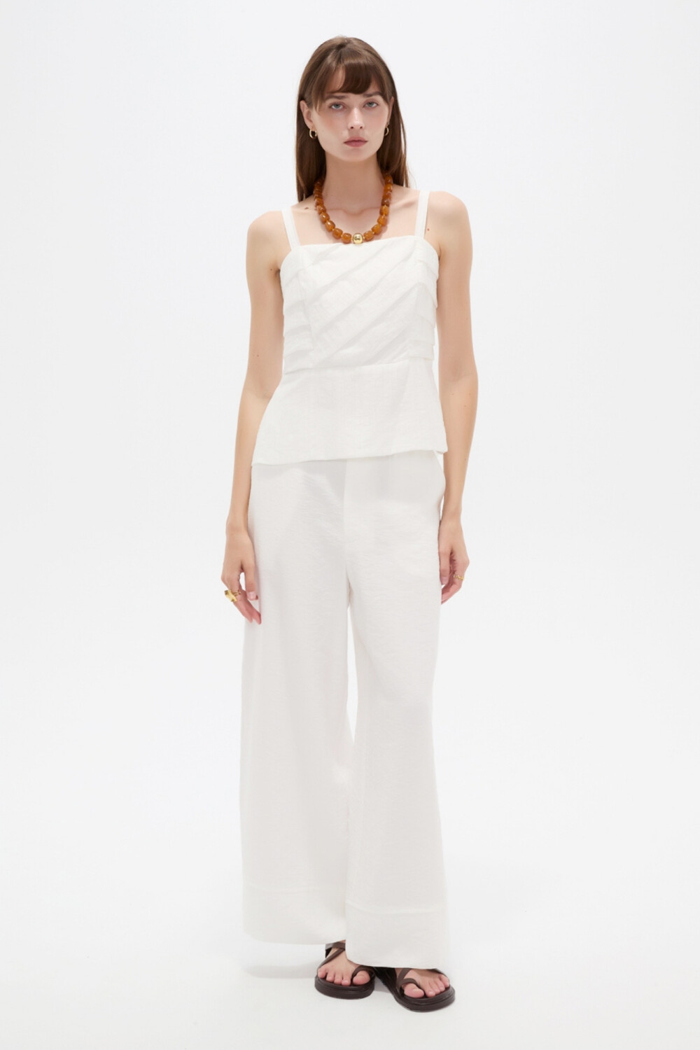 Tops Lurex Marfil / Off White