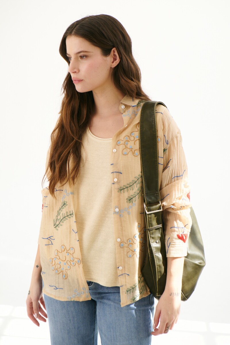 CAMISA MAR BEIGE