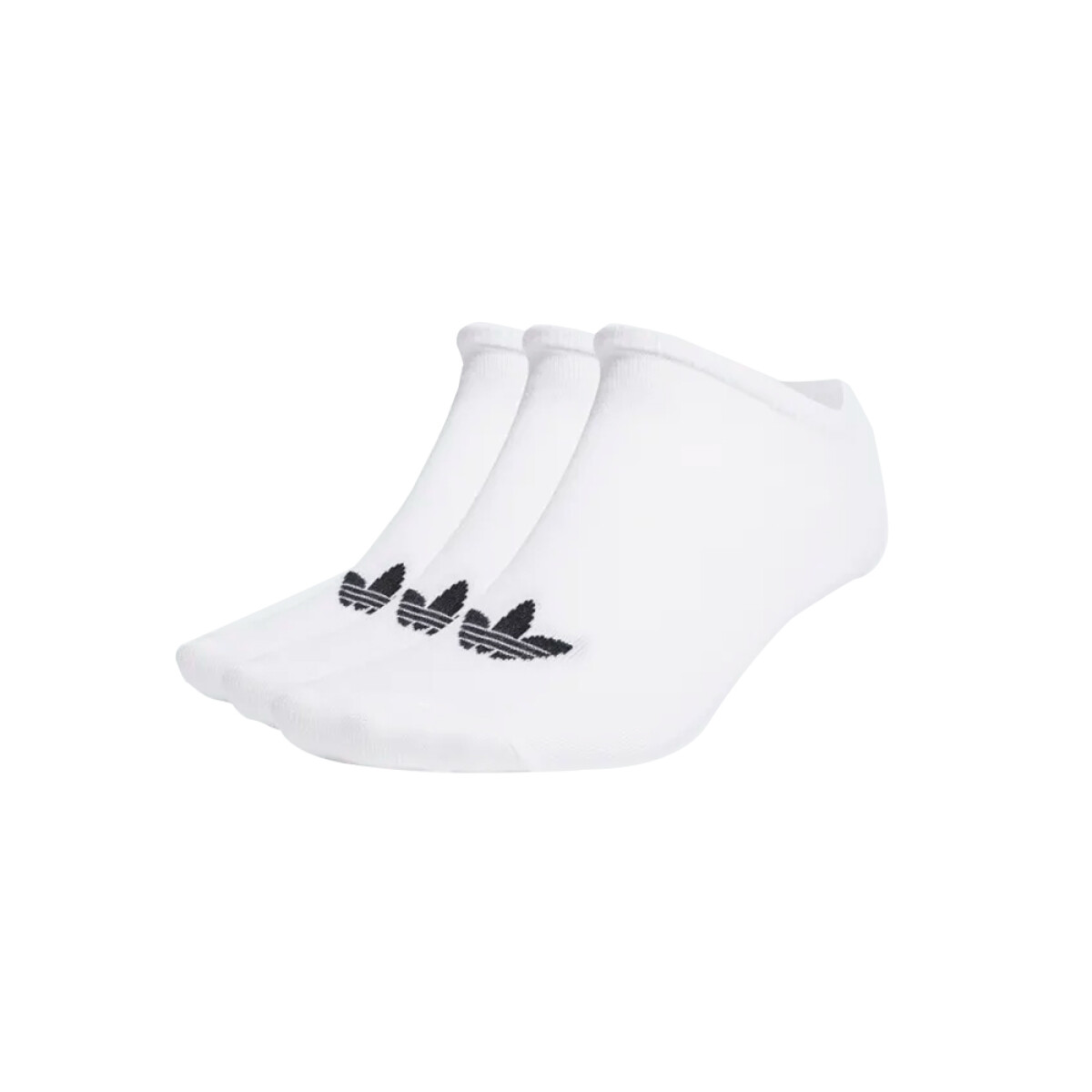 MEDIAS adidas TREFOIL LINER - White/black 