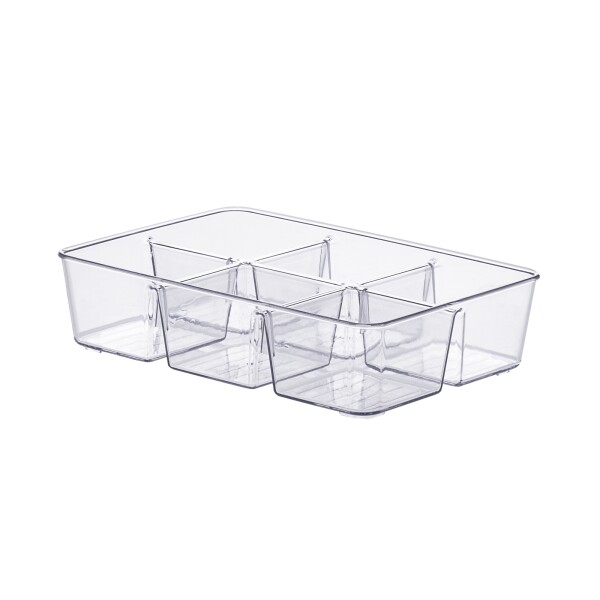 ORGANIZADOR DIAMOND CON DIVISORIAS 25X18X6 CMS CRISTAL ORGANIZADOR DIAMOND CON DIVISORIAS 25X18X6 CMS CRISTAL