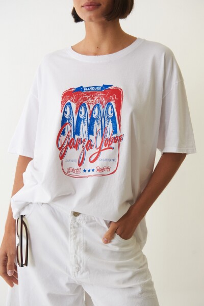 Remera over Peixe Blanco