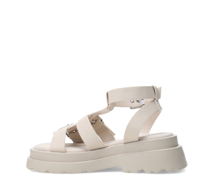 Sandalia de Mujer Miss Carol ROMS estilo romana Beige