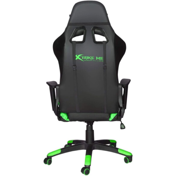 Silla Gamer De Escritorio Xtrike Me Ergonomica Reclinable Giratoria Color Variante Verde