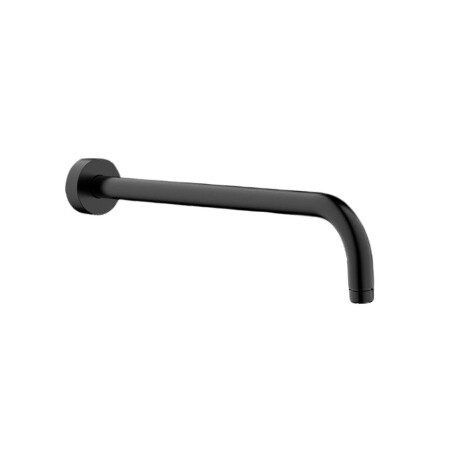 GRIFERIA BRAZO DE DUCHA NEGRO MATE 30CM PARA BAÑO NEGRO