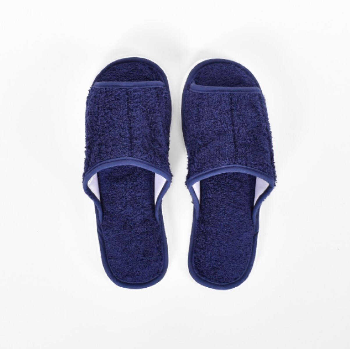 Zapatillas de Cama de Toalla Azul - M 