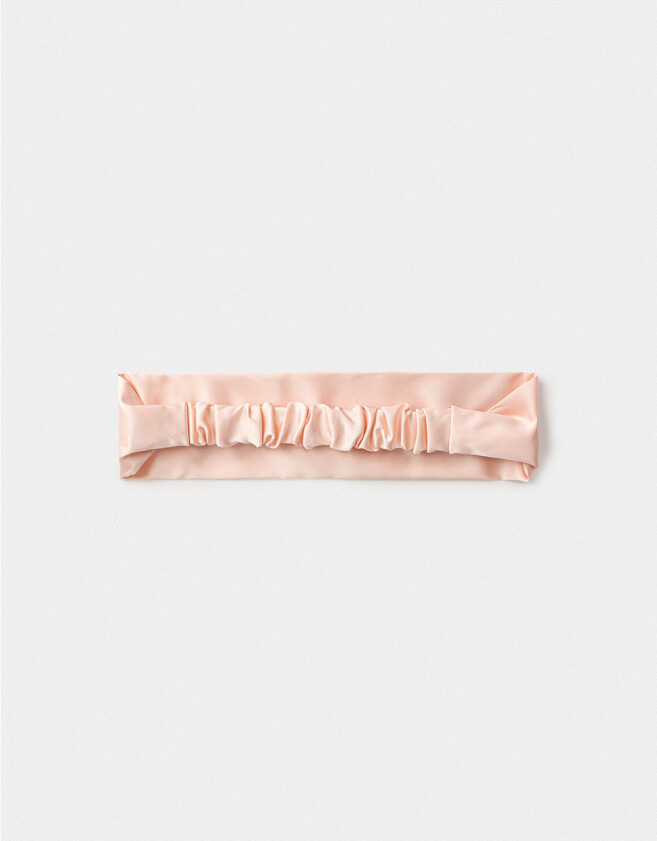 Vinchas Textiles Set por 2 Vincha De Satén - Rosa Claro