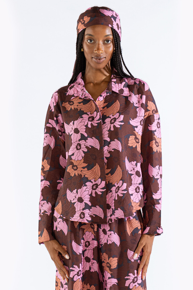NAT SHIRT Broken Flowers