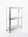 CARRITO MULTIFINCION 3 ESTANTES BLANCO