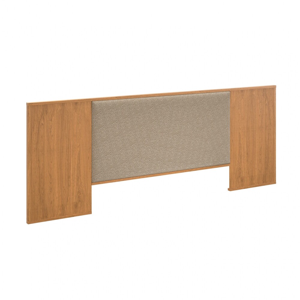Respaldo 2 plazas Tapizada Liam - Moderna Marrón
