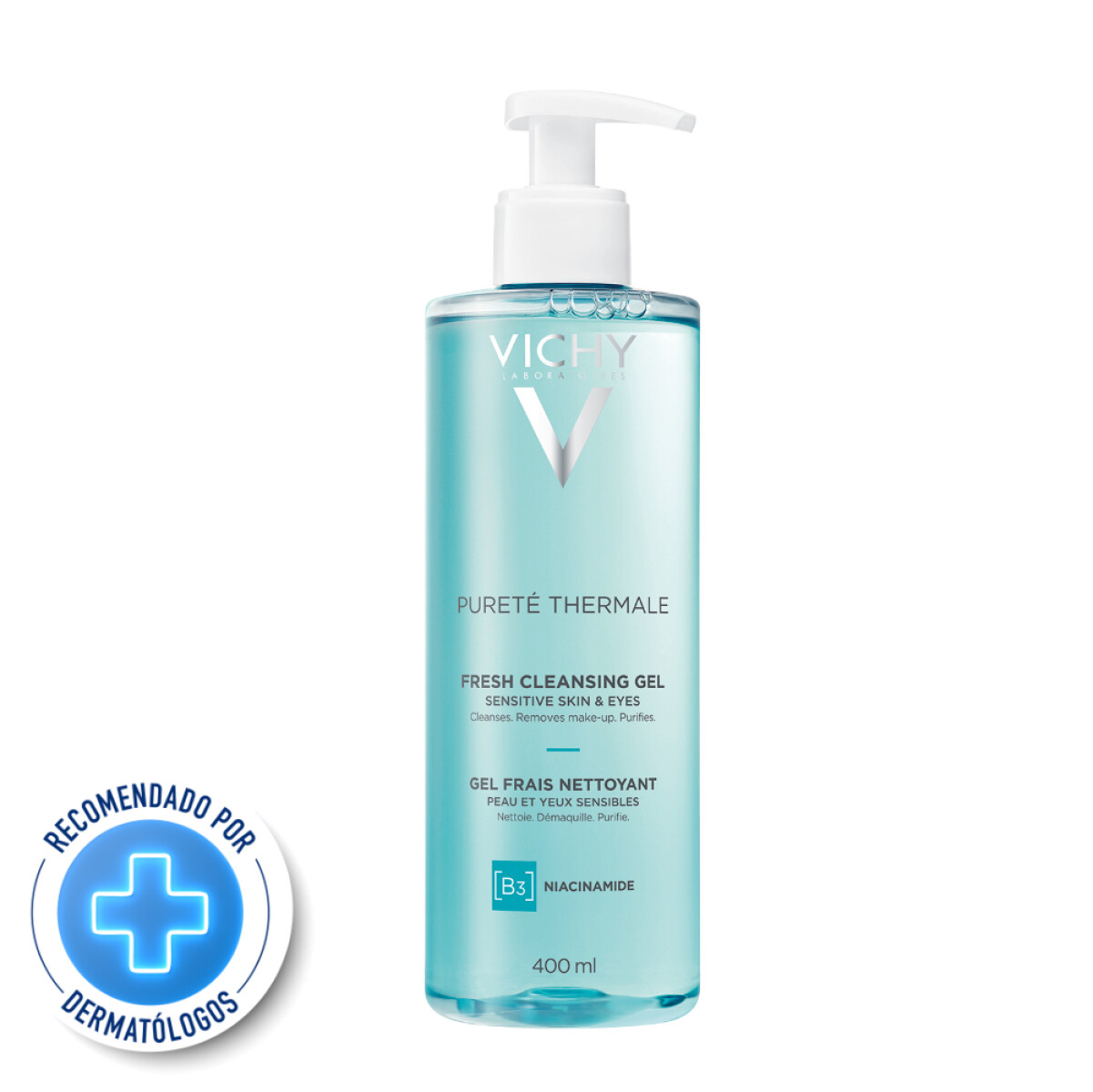 Gel Limpiador Vichy Pureté Thermale 400ml 