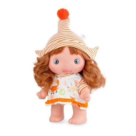 Bebote Muñeca Marina Pau Piu con Gorrito Estampado 25CM 001