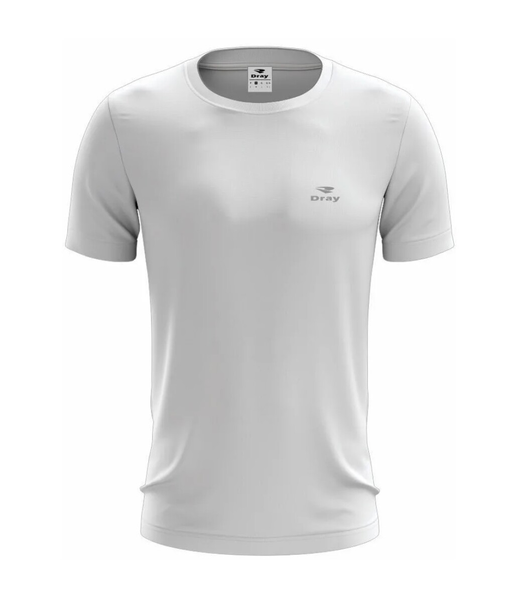 Remera deportiva - blanca 