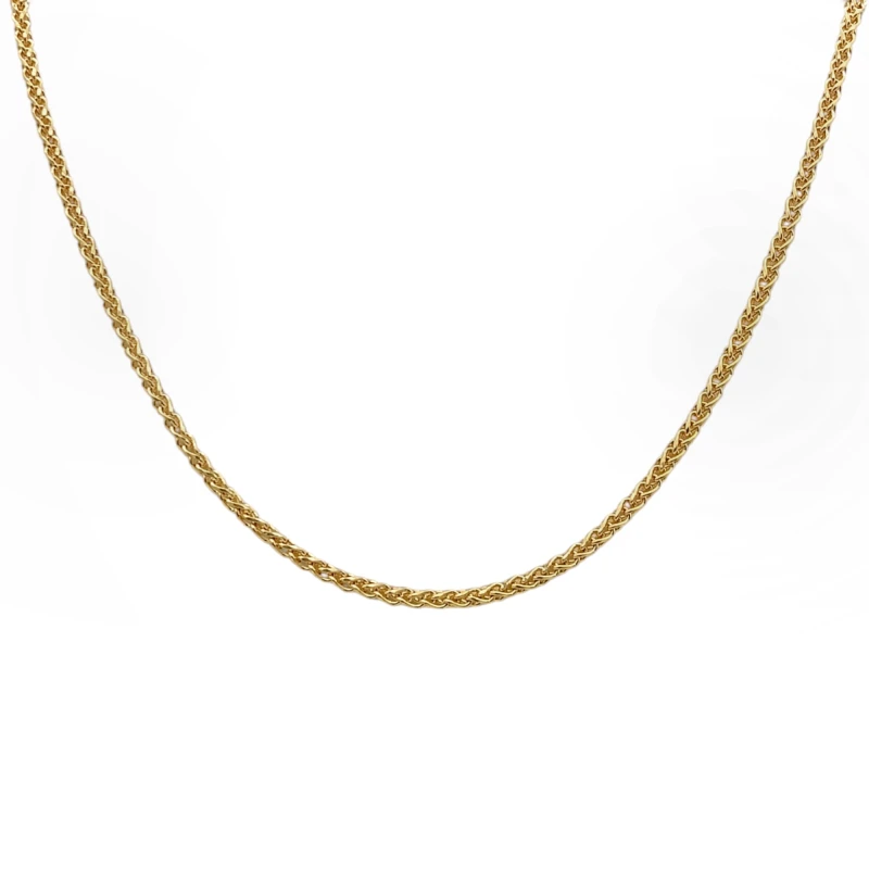 Cadena oro Espiga fina -Oro bajo -Sin Piedra-CD8076 sinpiedra