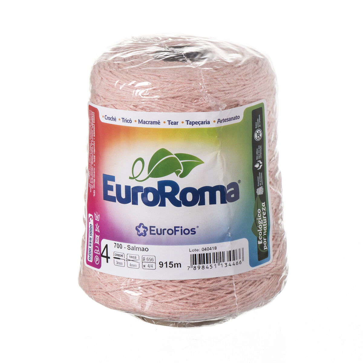 Euroroma algodón Colorido manualidades - salmon 