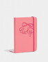 Anotadores Cuadernos y Memos Pu Bajorelieve Cuaderno A6 "lucky" - Fucsia Medio