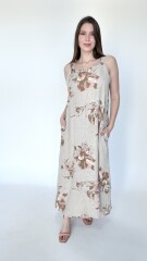 Vestido Kael Beige