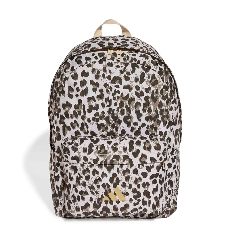 Mochila Adidas Estampada Leo Beige - Animal Print