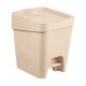 Tarro de Residuos Con Pedal 8L CAPPUCCINO