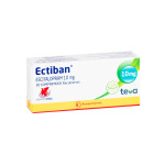 ECTIBAN 10 MG. CJ X 30 COMP. única