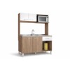 KIT DE COCINA - INTEGRADA CARVALHO BLANCO