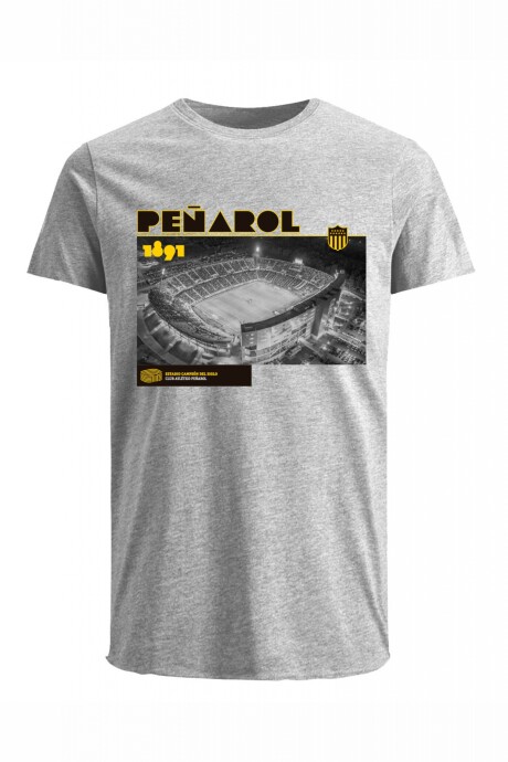 Camiseta 1891 Peñarol gris H Camiseta 1891 Peñarol gris H