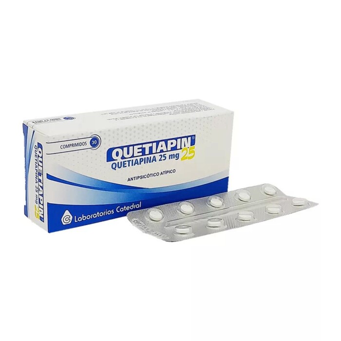 QUETIAPIN 25 MG. CJ X 30 COMP. única