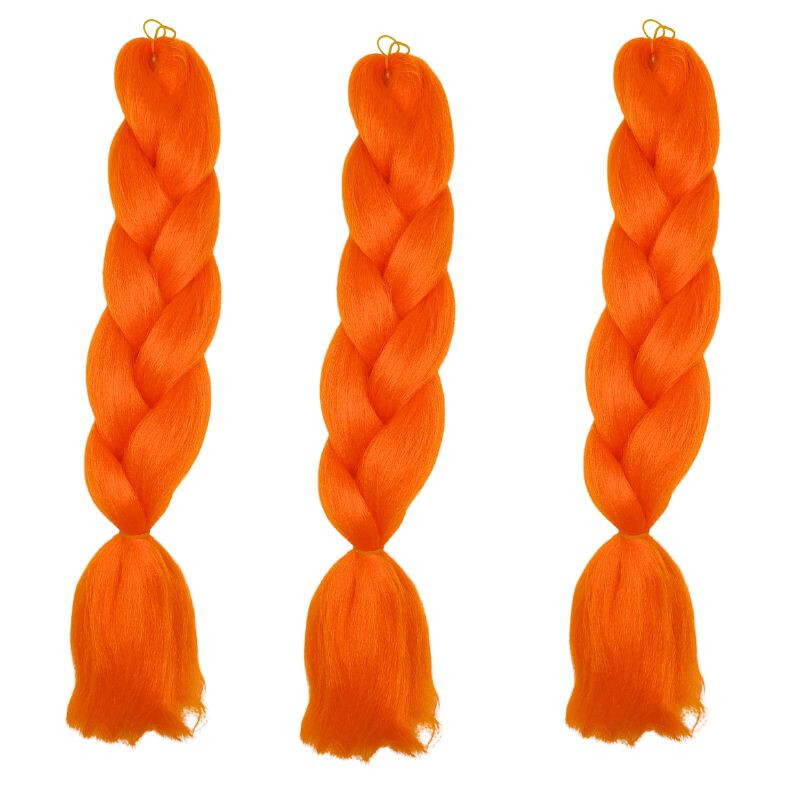 Extensiones de Cabello Sintético Naranja