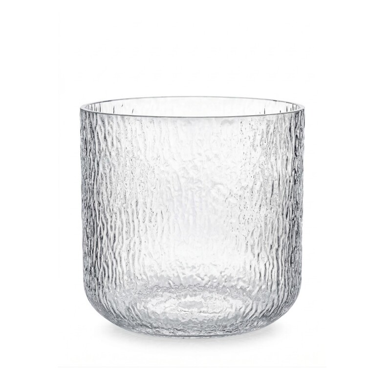 BASE VIDRIO TRANSP C/RELIEVE 31X39CM Unica