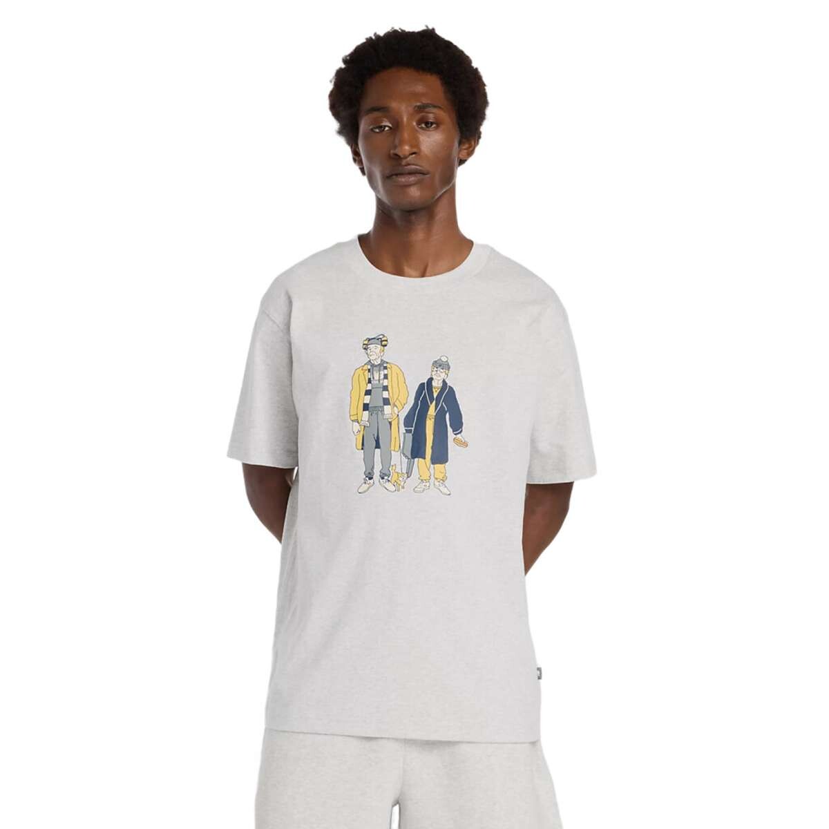 Remera New Balance Athletics Never Age - Gris 